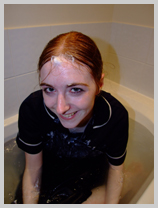  Nurse Wendy and Sister Graves share a uniformed bath featuring Sister Graves, the strict one 