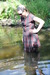 view details of set gm-2w158, Our serving wench takes a refreshing dip in a dress