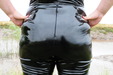 view details of set gm-4m043, Catsuit and catwoman mask into the mudbanks