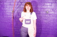 view details of set gm-4w037, Miss Abigail drenches herself in dungarees