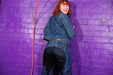 view details of set gm-4w038, Miss Abigail gets drenched in jeans and a denim jacket